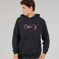 Reebok Sweat à Capuche graphique Basketball Heat Wave Homme Noir