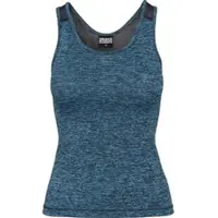 Urban Classics Haut turquoise / noir