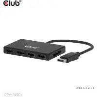 Club 3D CSV-7400 Club3D Multi Streaming Transport Hub 1xDP->4xDP 4K30Hz