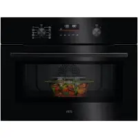 AEG NKO5N40K Four compact à micro-ondes noir