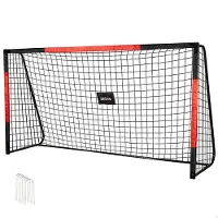 Aktive 54307-240x90x160cm Football Goal Gris Enfants