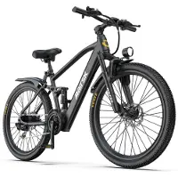 Aairsk 26" Vélo électrique-Batterie 48V20Ah-Shimano 21 Vitesses-250W Moteur