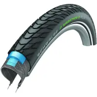 Schwalbe Marathon E-Plus, 27,5 pouces, VTT/Randonnée, Route, Pneus renforcés, Noir, Pression : 35 - 65 psi, Pression maximale : 65 psi