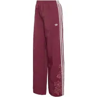 Adidas Floral Gfx Firebird Loose Track Sweat Pants Rouge S Femme