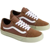 Vans Old Skool Homme - Baskets, Marron - Pointure 42.5 - Cuir, Textile