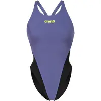 Arena Maillot de bain 'SWIM TECH SOLID' violet / noir