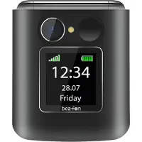 Beafon Téléphone portable à rabat - - Fold10 LTE - Écran intérieur 2,2'' - Bouton SOS - Bluetooth