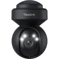 Reolink E1 Outdoor Black 2K 5MP PTZ Wi-Fi, Caméra réseau, Noir