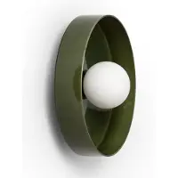 LEDKIA Applique Murale Verre Elva S Vert