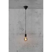 Nordlux Luminaire suspendu Paco avec culot E27, Variante : Ø 42 x 173 x 2000 mm, E27, 40 W, laiton