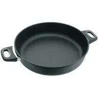 Gastrolux Biotan-Plus Induktion fester Griff Guss-Servierpfannen mit 2 Griffen, D=32cm, H=7cm 172032