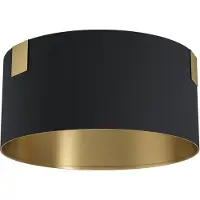 Eglo Plafonnier TORTOLA 1 – Plafonnier en tissu – Plafonnier rond pour le salon, la chambre et le couloir – Ø 45 cm, E27