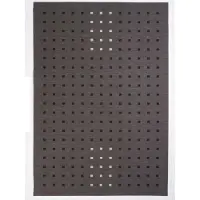 Un Amour De Tapis Tapis kilim tissé pour l'extérieur, modèle BLICBLOCK EX