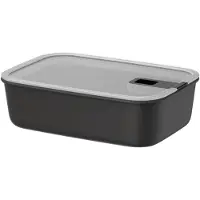 Mepal Easyclip Aufbewahrungsbehälter 1500ml Nordic Black, Boîte de conservation, Noir