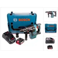 Bosch GBH 18V-26 F Marteau perforateur sans fil 18V 2,6J brushless SDS plus + 1x batterie 5,0Ah + chargeur rapide + L-Boxx
