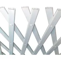 Nortene Treillis extensible en plastique "Trelliflex" 1 x 3 m - Blanc