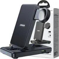 JOYROOM 4W1 Charging Station Jr-Wqs02 Iphone Airpods Apple Watch Foldable - Noir