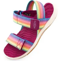 Keen Sandales Keen Enfant Elle Backstrap Rainbow Festival Fuchsia-Taille 25 - 26