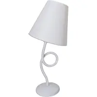 Näve lampe de table - textile/métal - abat-jour couleur : blanc ; 3116123