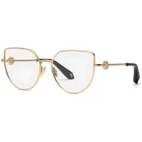 Roberto Cavalli Vrc048 Woman Glasses Doré Femme