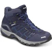 Meindl Hommes, Chaussures de randonnée, Québec Mid GTX (42), Bleu