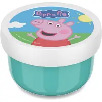 Mepal Fruitbox Campus Peppa, Lunch box, Turquoise, Multicolore