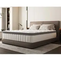 Bodyprotect matelas ergonomique à ressorts 7 zones, 140 x 200 cm, H4, 25 cm, ressorts ensachés, Elite Line
