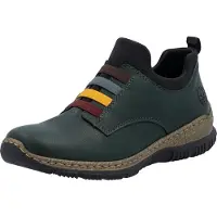 Rieker Boots chocolat / jaune / vert foncé / bordeaux