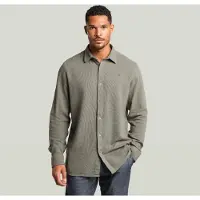 G-Star Chemise Clean Regular - Vert - Hommes