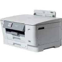 Brother HLJ6010DWG4 imprimante jet d'encre jusqu'à 35ppm B/W et jusqu'à 27ppm color (Encre, Couleur), Imprimante, Blanc