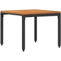 vidaXL Ensemble de mobilier de jardin , 3 pièces, marron et blanc crème, en polyrotin