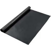 vidaXL Revêtement de sol noir 1,2 x 2 m en caoutchouc