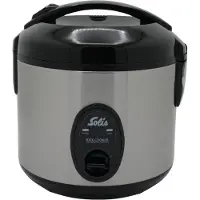 Solis Cuiseur à riz 350 W 4 tasses de riz fonction antiadhésive fonction de maintien au chaud
