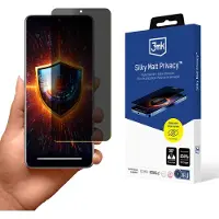 3mk Protection Samsung Galaxy S20+ 5G - Silky Matt Privacy (Samsung Galaxy S20+ 5G), Pièces de rechange pour appareils mobiles, Noir, Transparent