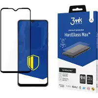 3mk Protection Samsung Galaxy A32 4G - HardGlass Max Black (1 pcs, Samsung Galaxy A32), Téléphone portable : film de protection, Noir