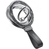 JOYROOM Magnetic Ring Holder - Black, Téléphone portable : accessoires, Noir