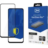 3mk Protection Xiaomi Redmi 12 - HardGlass Max Black (Xiaomi Redmi 12), Téléphone portable : film de protection, Noir