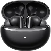 QCY Écouteurs sans fil Bluetooth 6.0 MeloBuds N70 Lite avec réduction de bruit et microphone, couleur noire