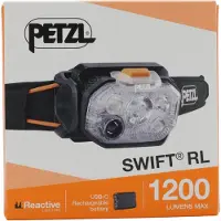 Petzl Swift Rl Headlamp Orange 1100 Lumens