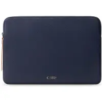Tech-Protect Fleece-Laptoptasche 13-14" - Blau (14", Universel), Sac pour notebook, Bleu