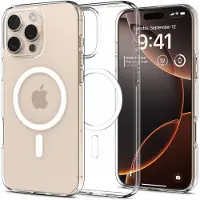 Spigen Étui Liquid Crystal Mag Magsafe pour iPhone 16 Pro Max 6,9" transparent (Apple iPhone 16 Pro Max), Coque pour téléphone portable, Transparent