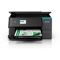 Epson Imprimante multifonctionnelle à jet d'encre couleur CISS EcoTank L6360, format A4, recto-verso, Wi-Fi, 4800x1200ppp, noire