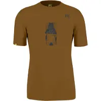 Karpos Wild Animal Short Sleeve T-shirt Marron XL Homme
