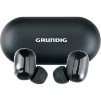 Grundig Bluetooth Headphones - In Ear Earbuds 200 mAh - Ecouteurs avec 4 heures d'autonomie - Casque sans fil pour téléphoner les mains libres - Etui de chargement USBC inclus