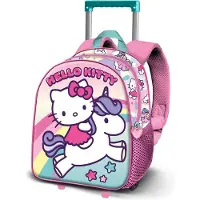 KARACTERMANIA Hello Kitty 3d 34x26x13 Cm 11.50l Wheeled Backpack Rose Enfants