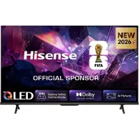 Hisense QLED 108 cm UHD 144 Hz T2CS Smart TV BT 200x300 F