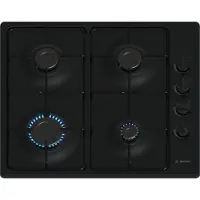 Bosch Table de cuison gaz 60cm 7500 w.4 feux noir - - PBP6B6K80 - série 2