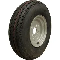 Kings Tire Roue + pneu 5,00-10 pouces 3,50B x 10H2 60/100/4