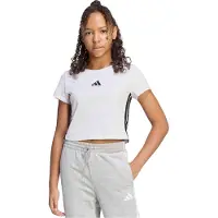 Adidas T-Shirt 'Essentials' noir / blanc
