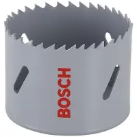 Bosch 2 608 580 408, image unique, foret, plaque de plâtre, métal, métal non ferreux, plastique, bois tendre, gris, acier à haute vitesse (HSS), acier à haute vitesse (HSS)